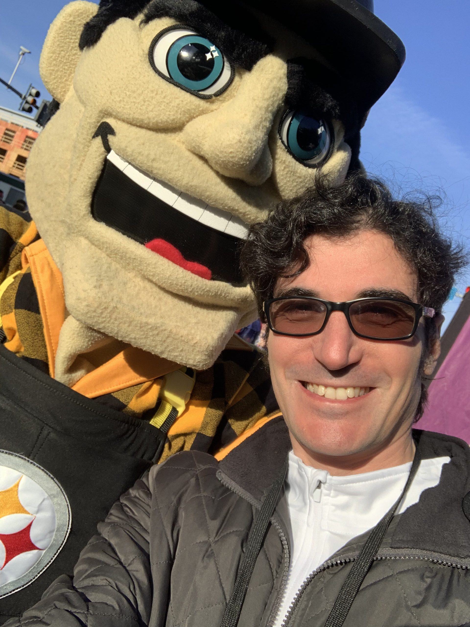 DJ Fredo Steelers Mascot